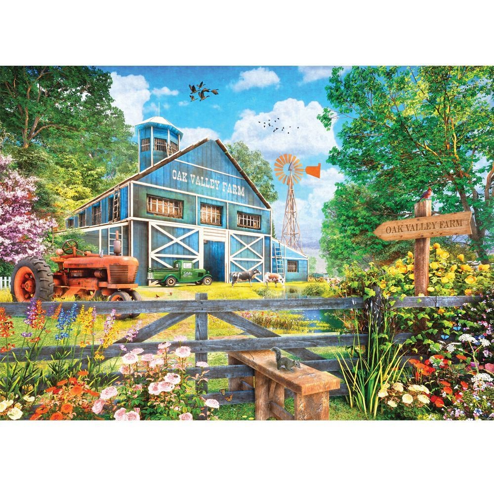 Puzzle - Holdson - Farm & Country Oak Farm 1000Pc