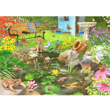 Puzzle - Holdson - Garden Visitors Frogs 1000Pc