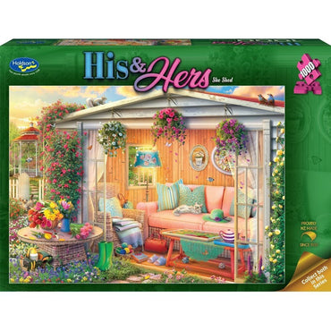 Puzzle - Holdson - His & Hers She Shed 1000Pc