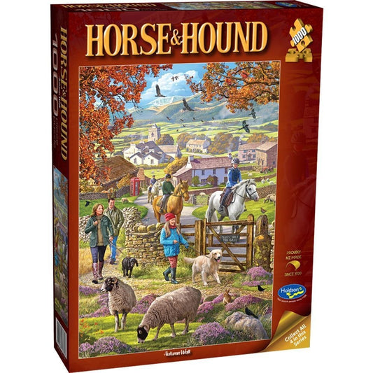 Puzzle - Holdson - Horse & Hound Autumn Walk 1000