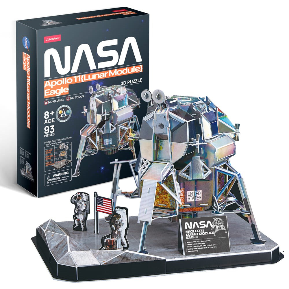 3D Puzzle - NASA Apollo 11 Lunar Module Eagle