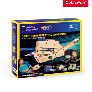 3D Puzzle - Blue Box - Dart Firing Crossbow