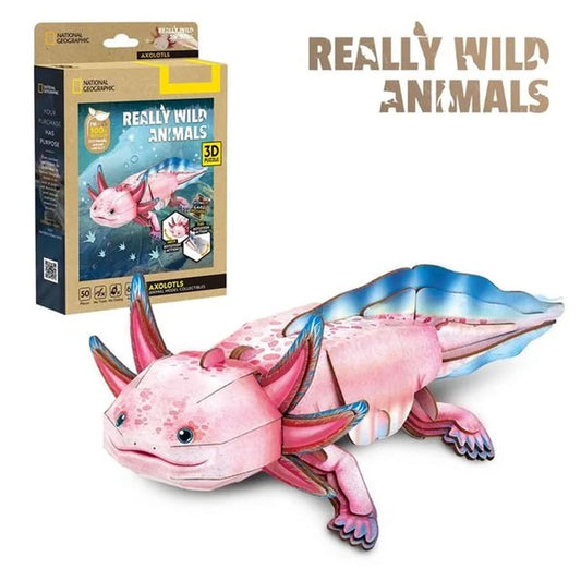 3D Puzzle - National Geographic: Axolotl