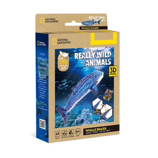 3D Puzzle - National Geographic: Whale Shark
