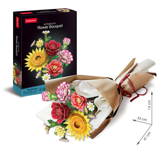 3D Puzzle - Flower Bouquet Combination