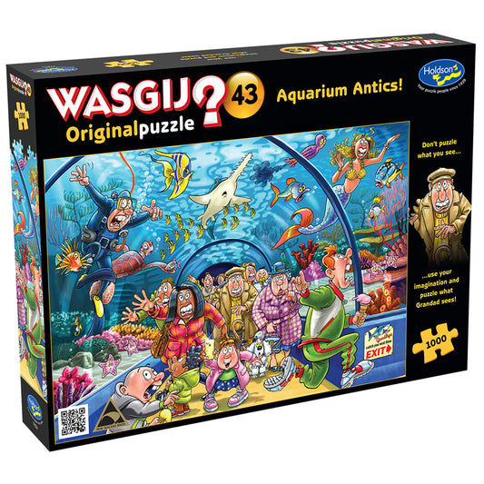 Wasgij? Original 43 Aquarium Antics, 1000pc