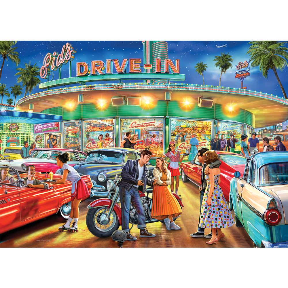 Park & Dine Sid's Drive In, 1000pc