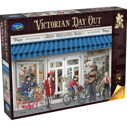 Victorian Day Out: Bikes, Bicylettes, Bikes, 1000pc