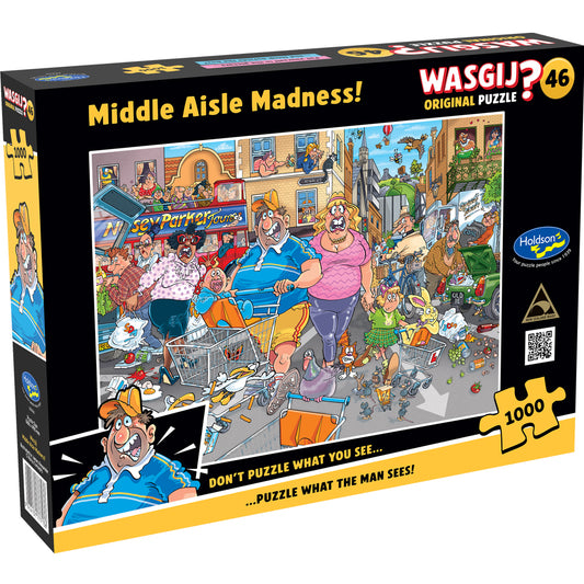 Wasgij? Original 46: Middle Aisle Madness, 1000pc