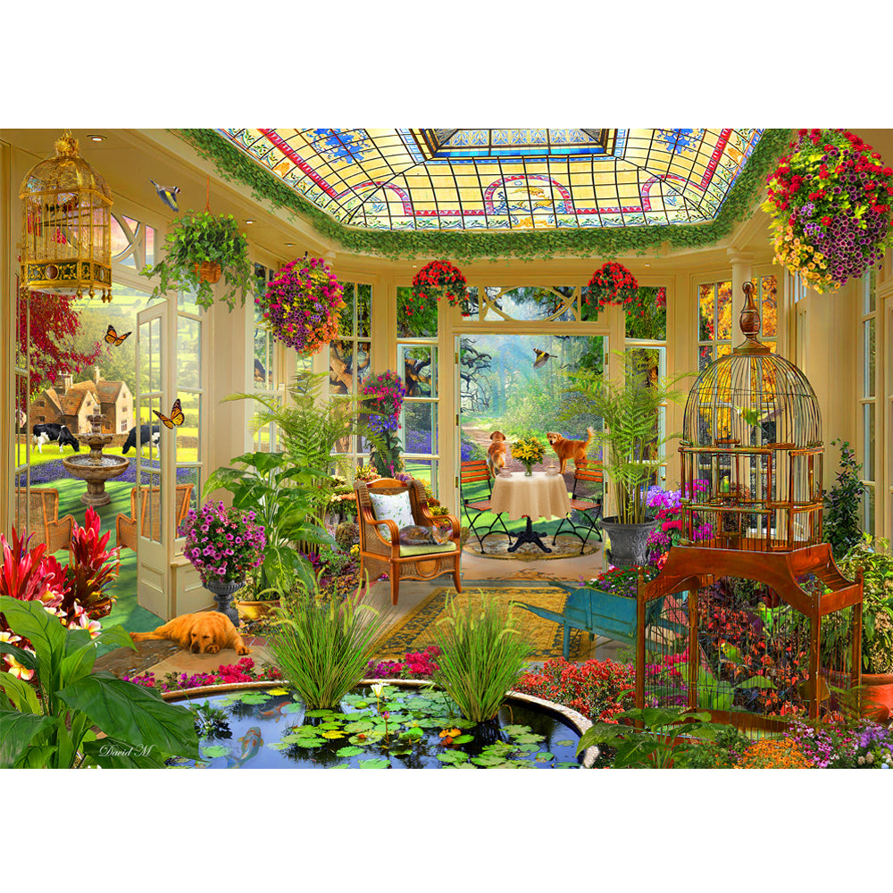 Room with a View - The Conservatory - 1000pc