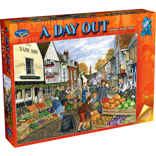 A Day Out, Farmers Market, 1000pc