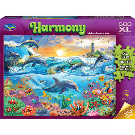Harmony, Dolphins Tropical Wave, 500XL pc