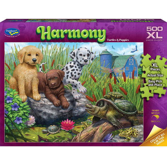 Harmony, Turtles & Puppies, 500XL pc