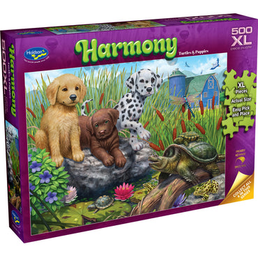 Harmony, Turtles & Puppies, 500XL pc