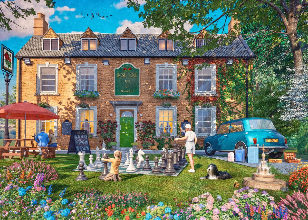 Puzzle - Holdson - Bed & Breakfast - Rose Lane - 1000pc