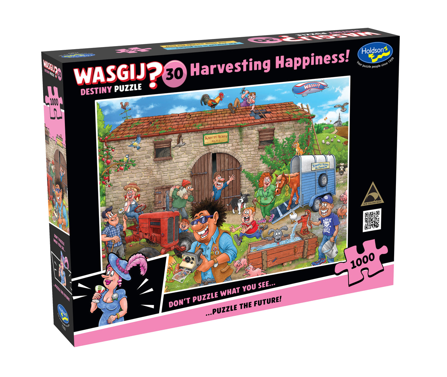 Puzzle - Holdson - Wasgij? Destiny #30 - Harvesting Happiness 1000pcs