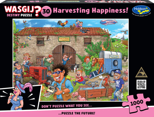 Puzzle - Holdson - Wasgij? Destiny #30 - Harvesting Happiness 1000pcs