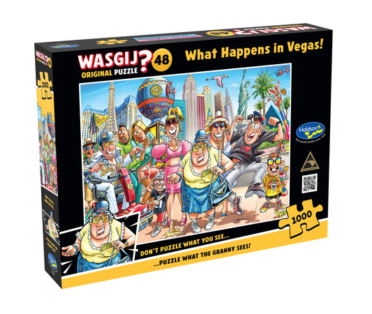 Puzzle - Holdson - Wasgij? Original 48 What Happens in Vegas - 1000pc