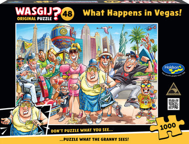 Puzzle - Holdson - Wasgij? Original 48 What Happens in Vegas - 1000pc