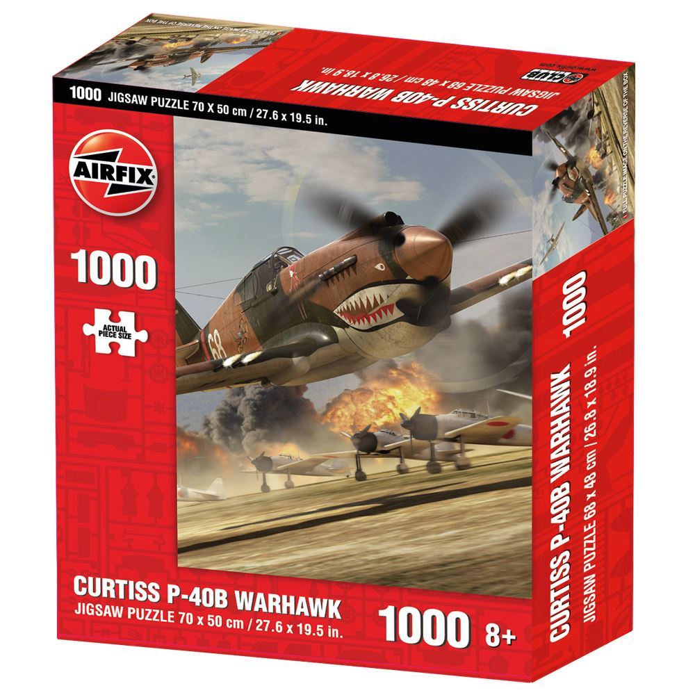 Airfix Puzzle Collection, 1000pc (Curtiss P-40B Warhawk)