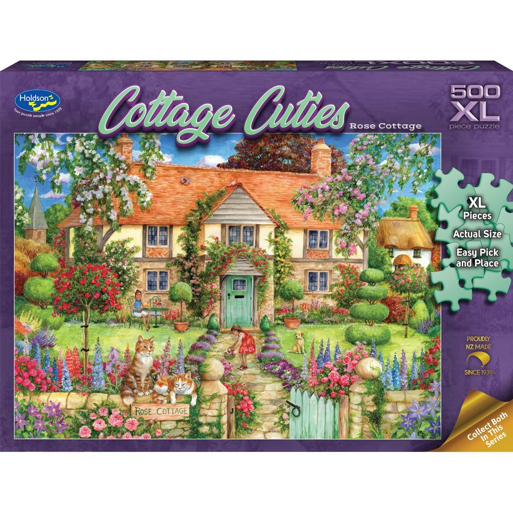 Cottage Cuties, Rose Cottage, 500XL pc