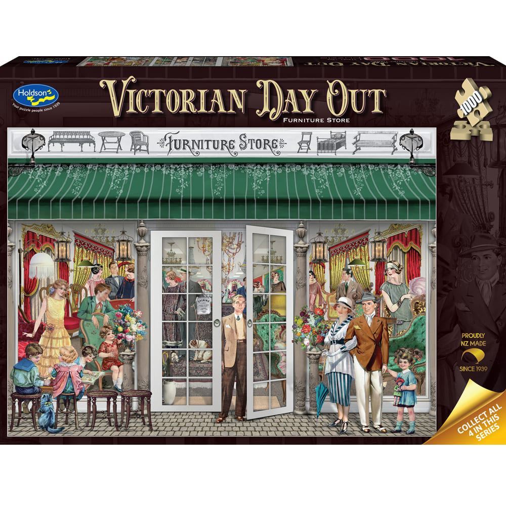 Victorian Day Out, Furniture Shop, 1000pc
