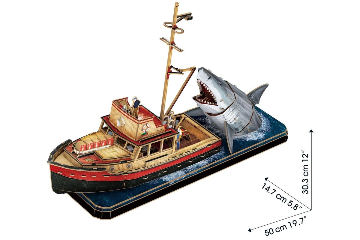 3D Puzzle - Megaladon Boat Attack