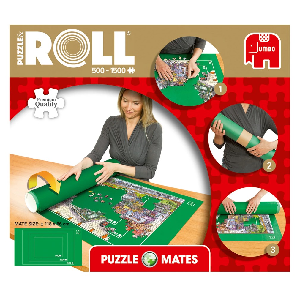 Puzzle - Jumbo - Puzzle Mates Roll Up To 1500Pc