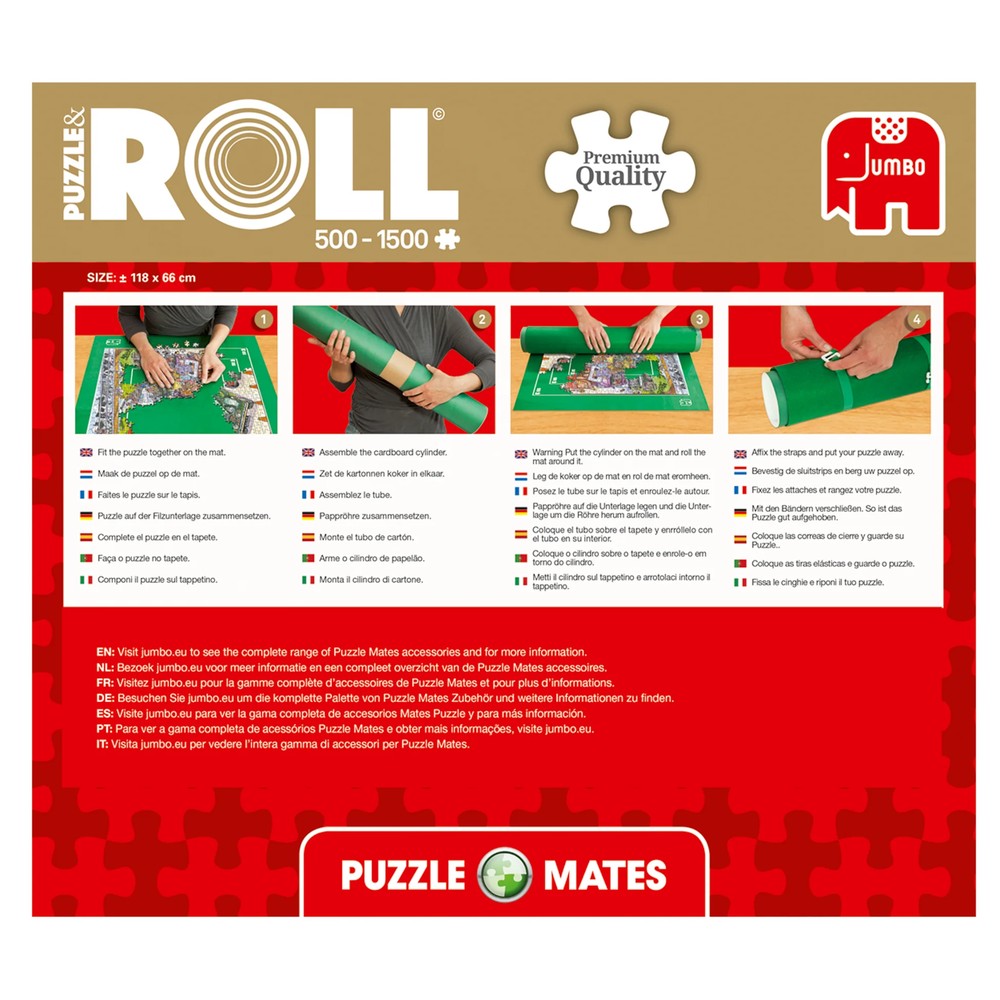 Puzzle - Jumbo - Puzzle Mates Roll Up To 1500Pc