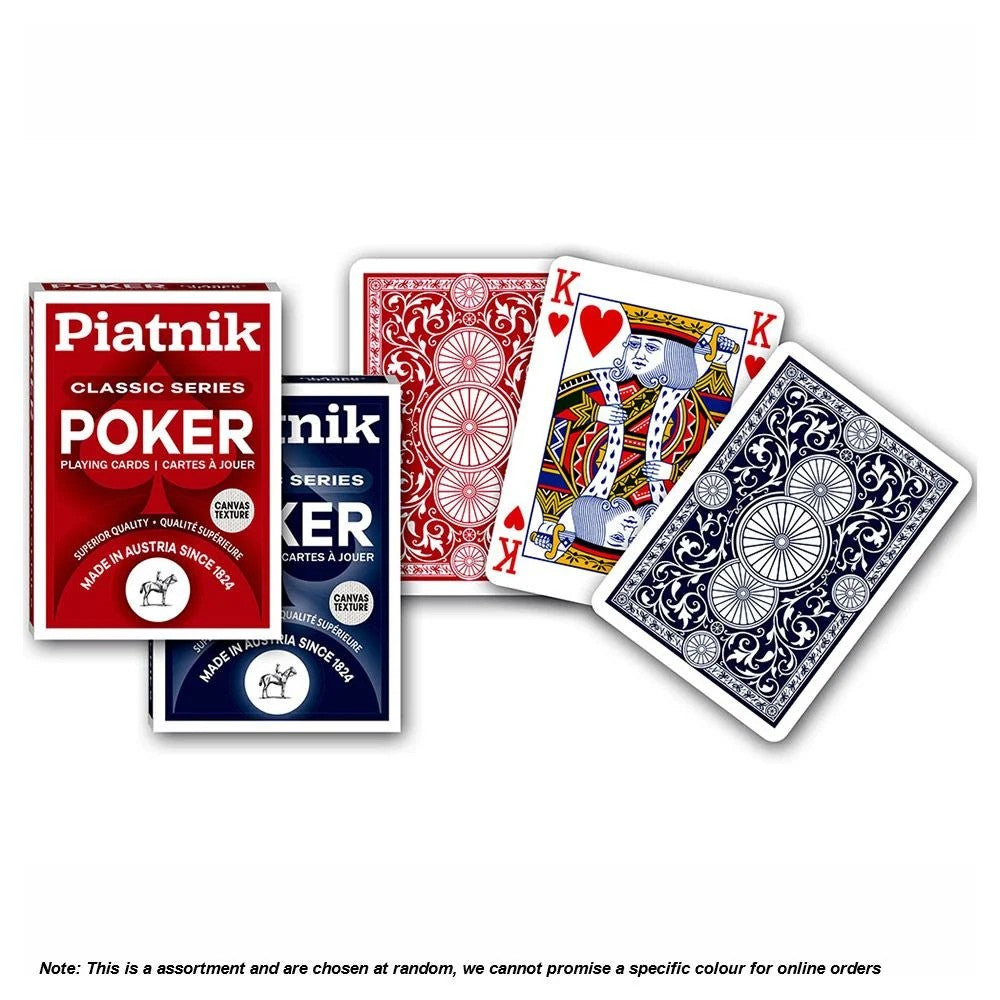 Poker; Piatnik Classic Single