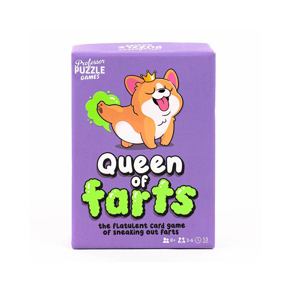 Queen Of Farts Flatulent Cardg