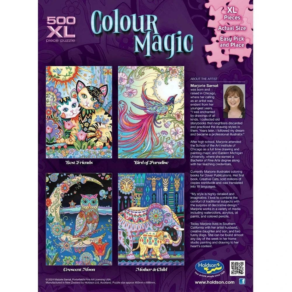 Puzzle - Holdson - Colour Magic Best Frnds 500Pxl