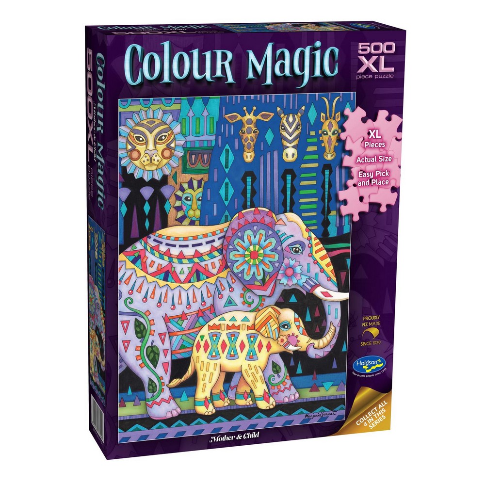 Puzzle - Holdson - Colour Magic Mother &;;500Pcxl