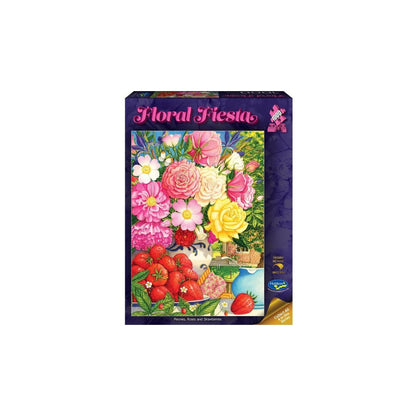 Puzzle - Holdson - Floral Fiesta Peonies & Strawb