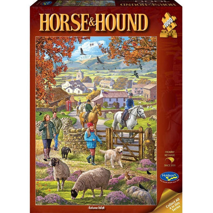 Puzzle - Holdson - Horse & Hound Autumn Walk 1000
