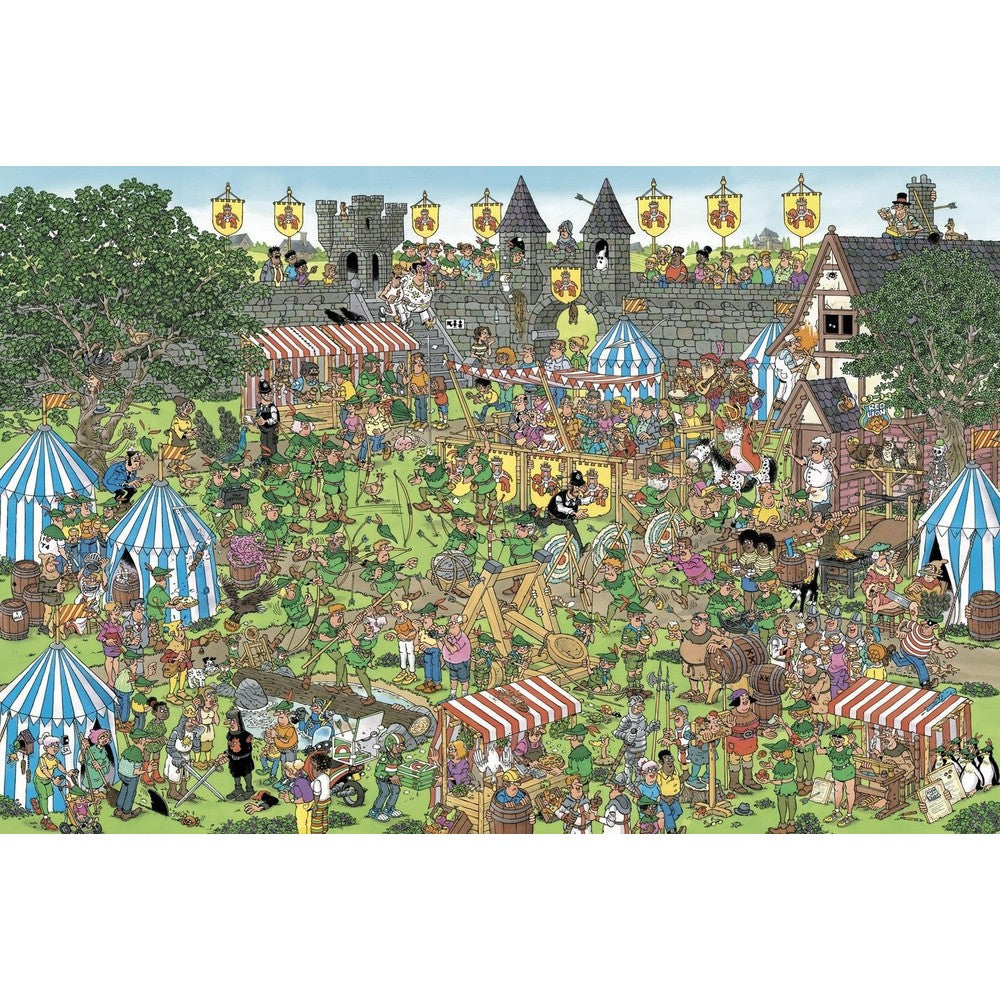 Puzzle - Holdson - Jvh Robin Hood Festival 1000Pc (Rectangular Box)