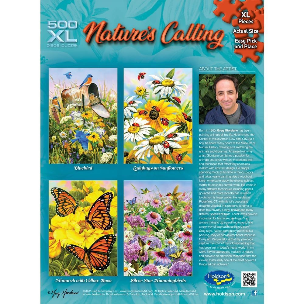 Puzzle - Holdson - Natures Calling Ladybugs 1000