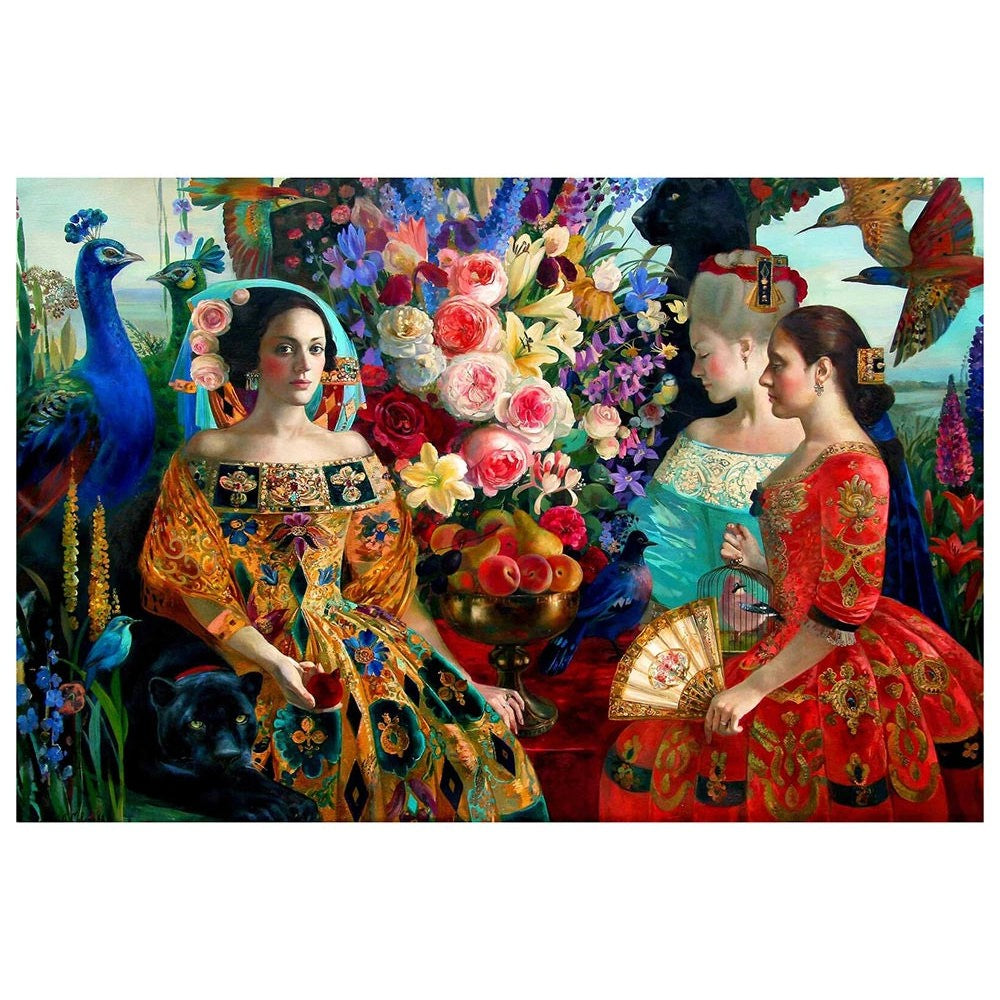 Puzzle - Holdson - Renaissance Realm 3 Muses 1000