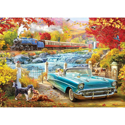 Puzzle - Holdson - Road Less Traveld;Steam Train