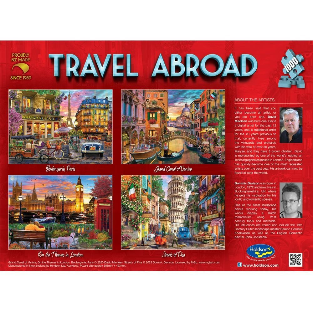 Puzzle - Holdson - Travel Abroad Pisa 1000Pc
