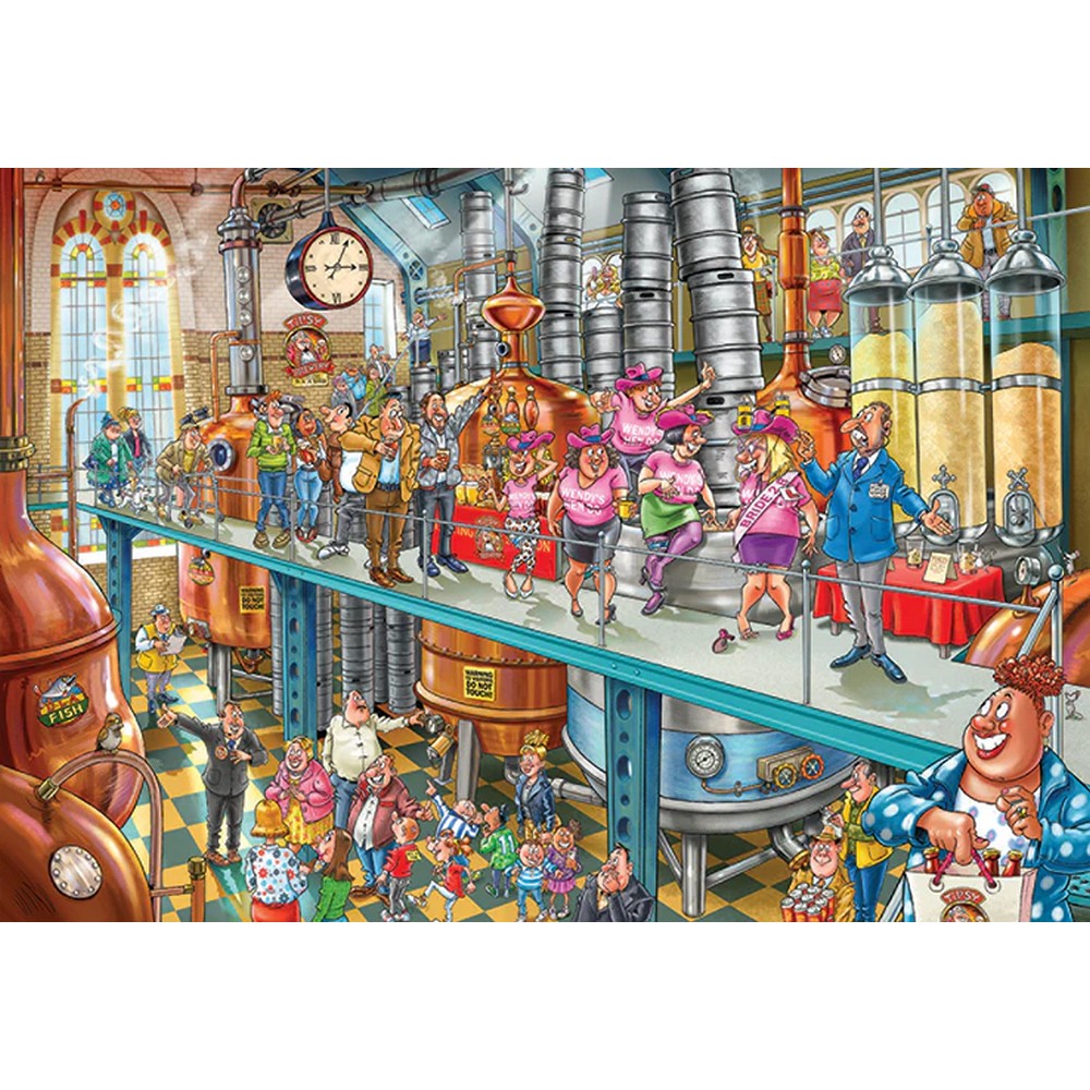 Puzzle - Holdson - Wasgij? Mystery 21 ;Brewing!