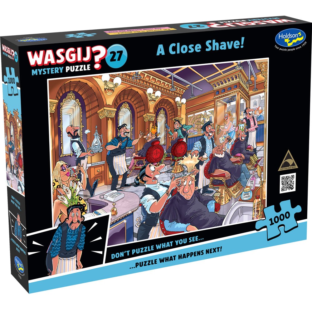 Puzzle - Holdson - Wasgij? Mystery 27 Close Shave