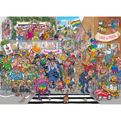Puzzle - Holdson - Wasgij? Original 34 A Piece Of Pride 1000pcs