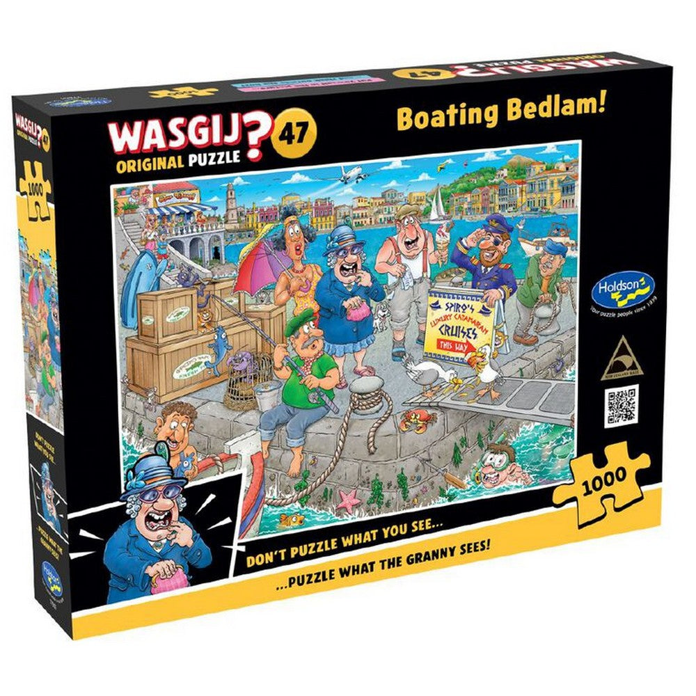 Puzzle - Holdson - Wasgij? Original 47 Boatbedlam