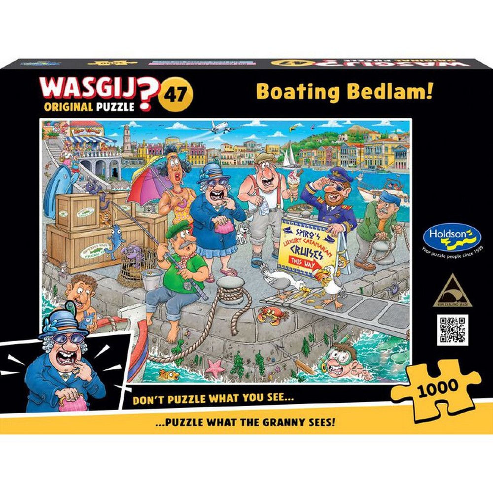 Puzzle - Holdson - Wasgij? Original 47 Boatbedlam