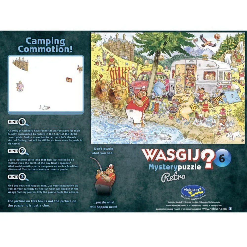 Puzzle - Holdson - Wasgij? Retro Mystery 6 500Pxl