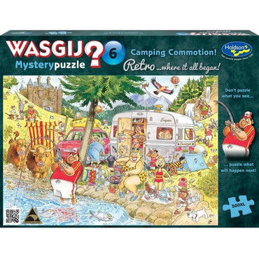 Puzzle - Holdson - Wasgij? Retro Mystery 6 500Pxl
