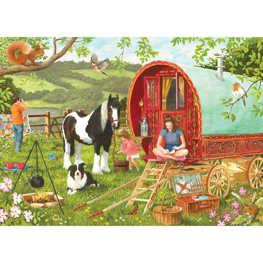 Puzzle - Holdson - Weekend Away Horsedrawn Caravn