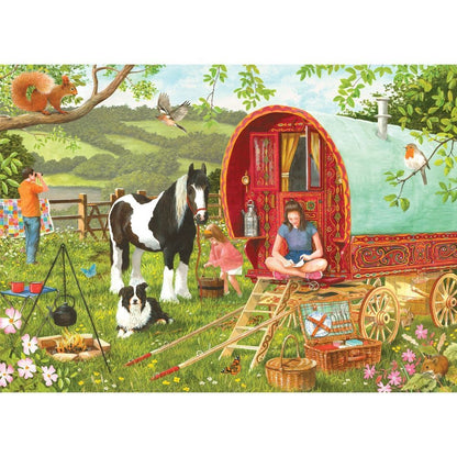 Puzzle - Holdson - Weekend Away Horsedrawn Caravn