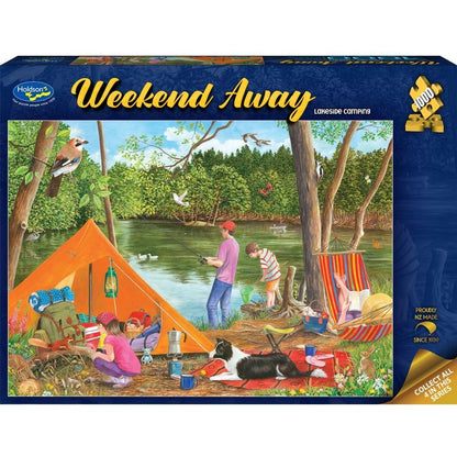 Puzzle - Holdson - Weekend Away Lakeside 1000Pc